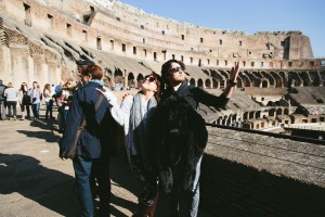 inside rome coliseum
