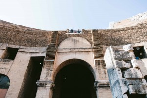 rome coliseum arches