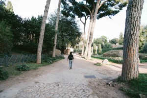 rome italy roman garden