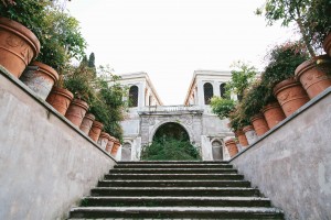 rome italy roman garden