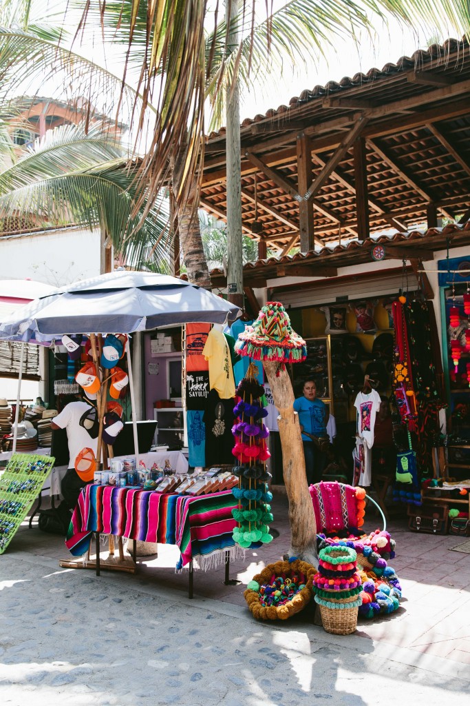 Sayulita Mexico beach vendors