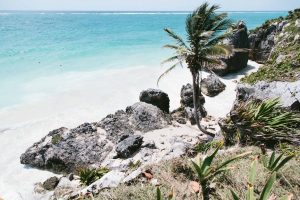 tulum ruins mexico beach