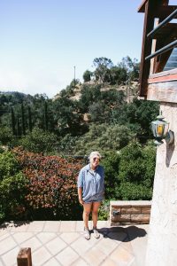 in the Malibu canyon airbnb