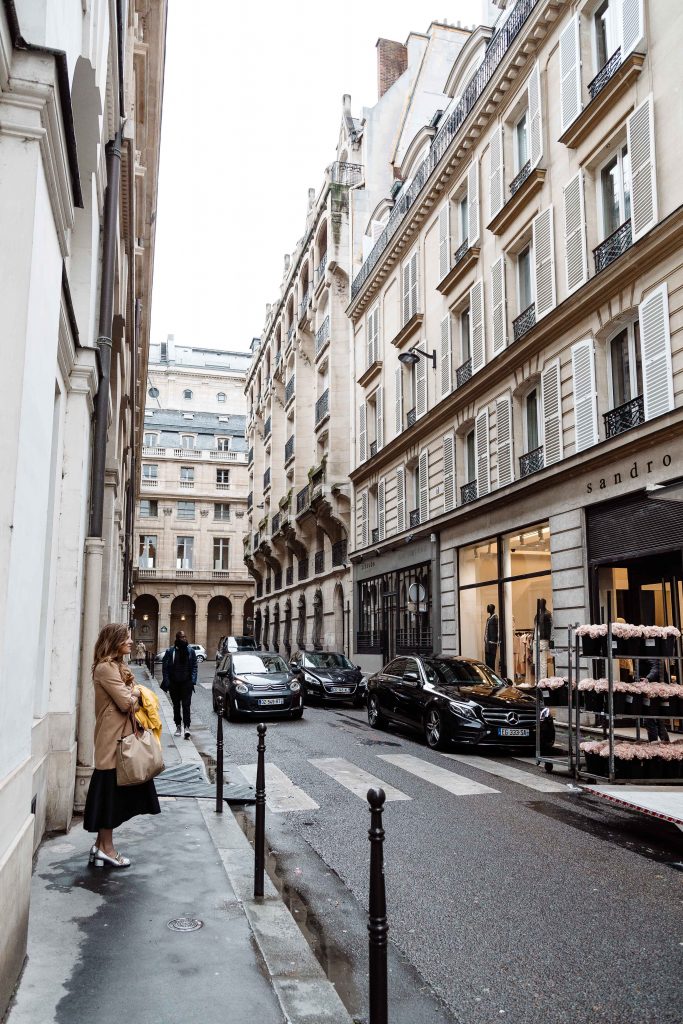 streets in paris france